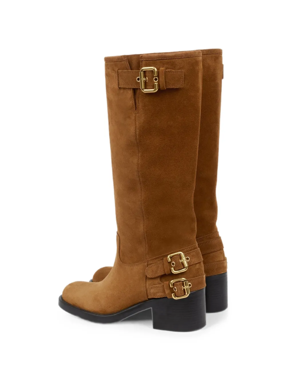 Chloé Dakota buckle-fastening boots Bruin