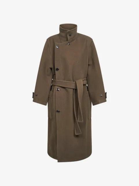 LEMAIRE ベルテッド ラップコート