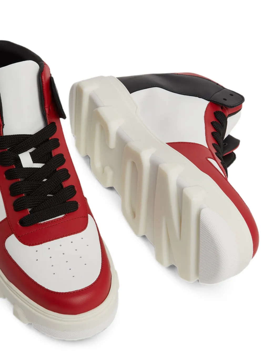 DSQUARED2 Icon high-top sneakers Rood