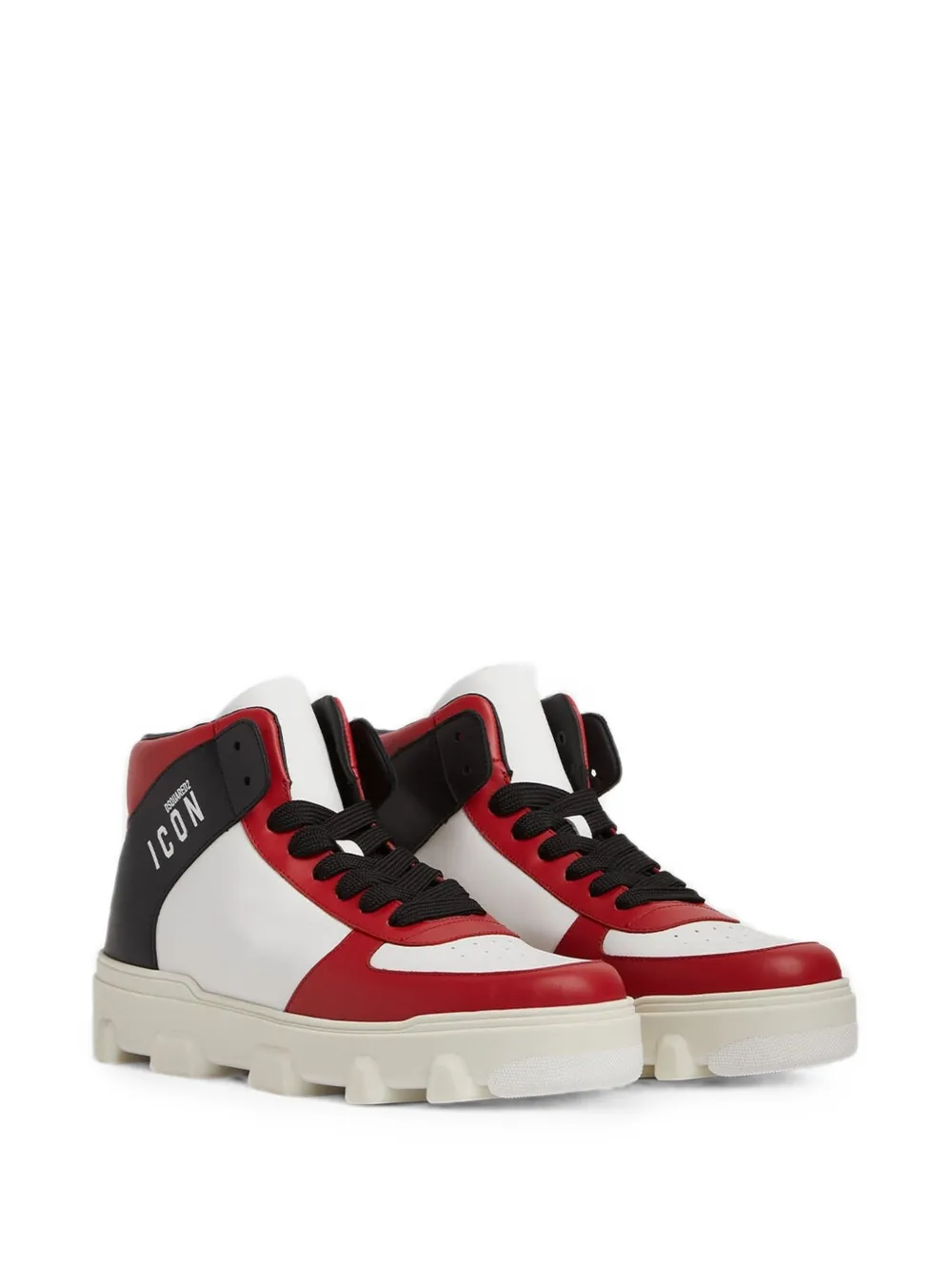 DSQUARED2 Icon high-top sneakers Rood