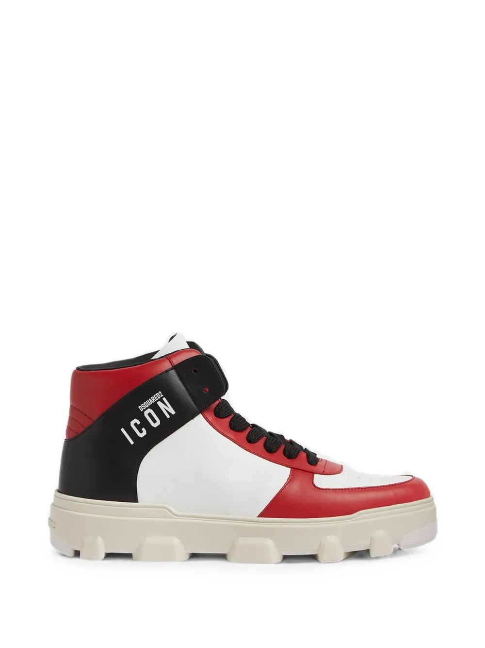 DSQUARED2 Icon high-top sneakers Rood