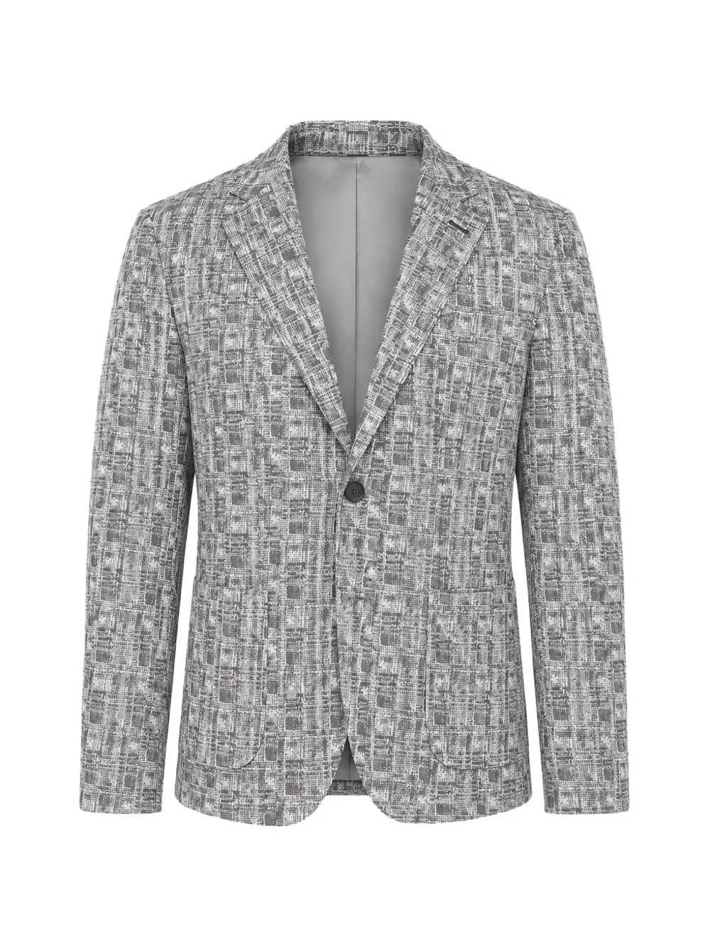 Corneliani Identity notch-lapel jacket - Grau