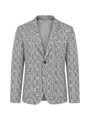 コルネリアーニ グレー系チェック 50 Corneliani チェック シングルジャケット | ニュートラル | FARFETCH JP