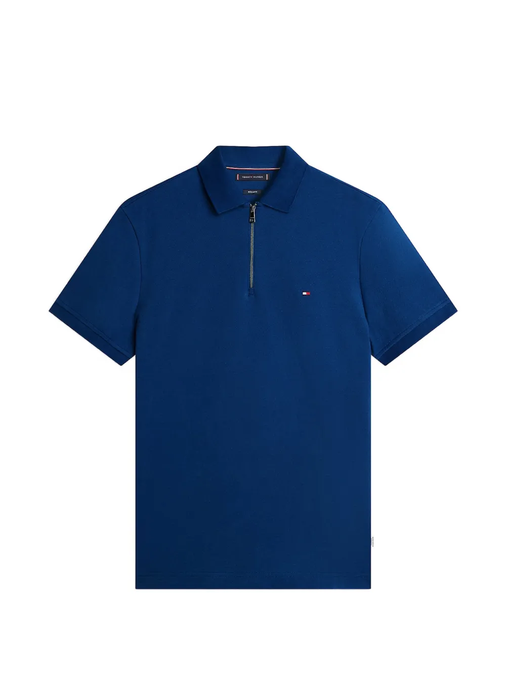 Tommy Hilfiger Air Dot zip-fastening polo shirt - Blau