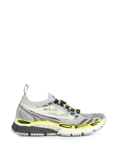 Off-White  Arrows-motif knit sneakers