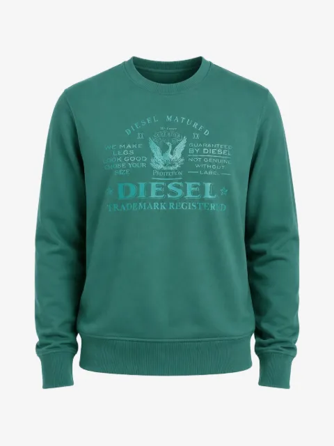 Diesel logo-print sweatshirt