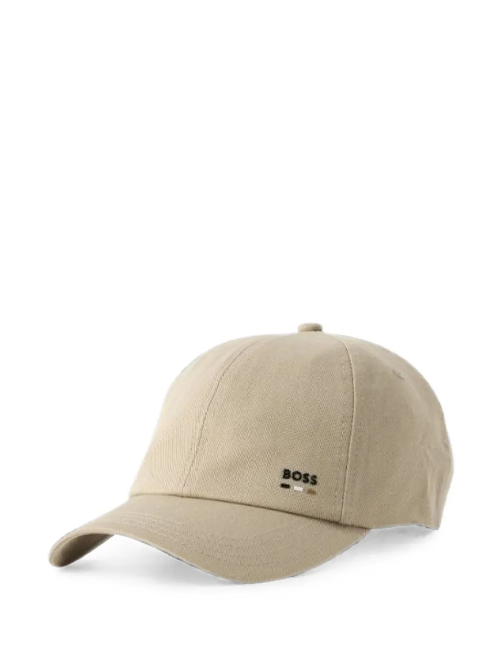 BOSS logo-patch six-panel cap - Toni neutri