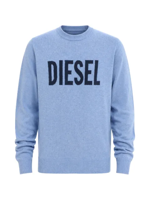 Diesel jacquard-logo sweater