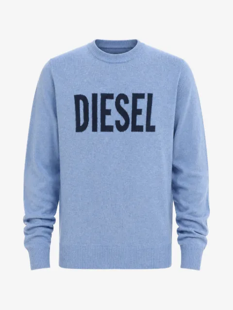Diesel jacquard-logo sweater