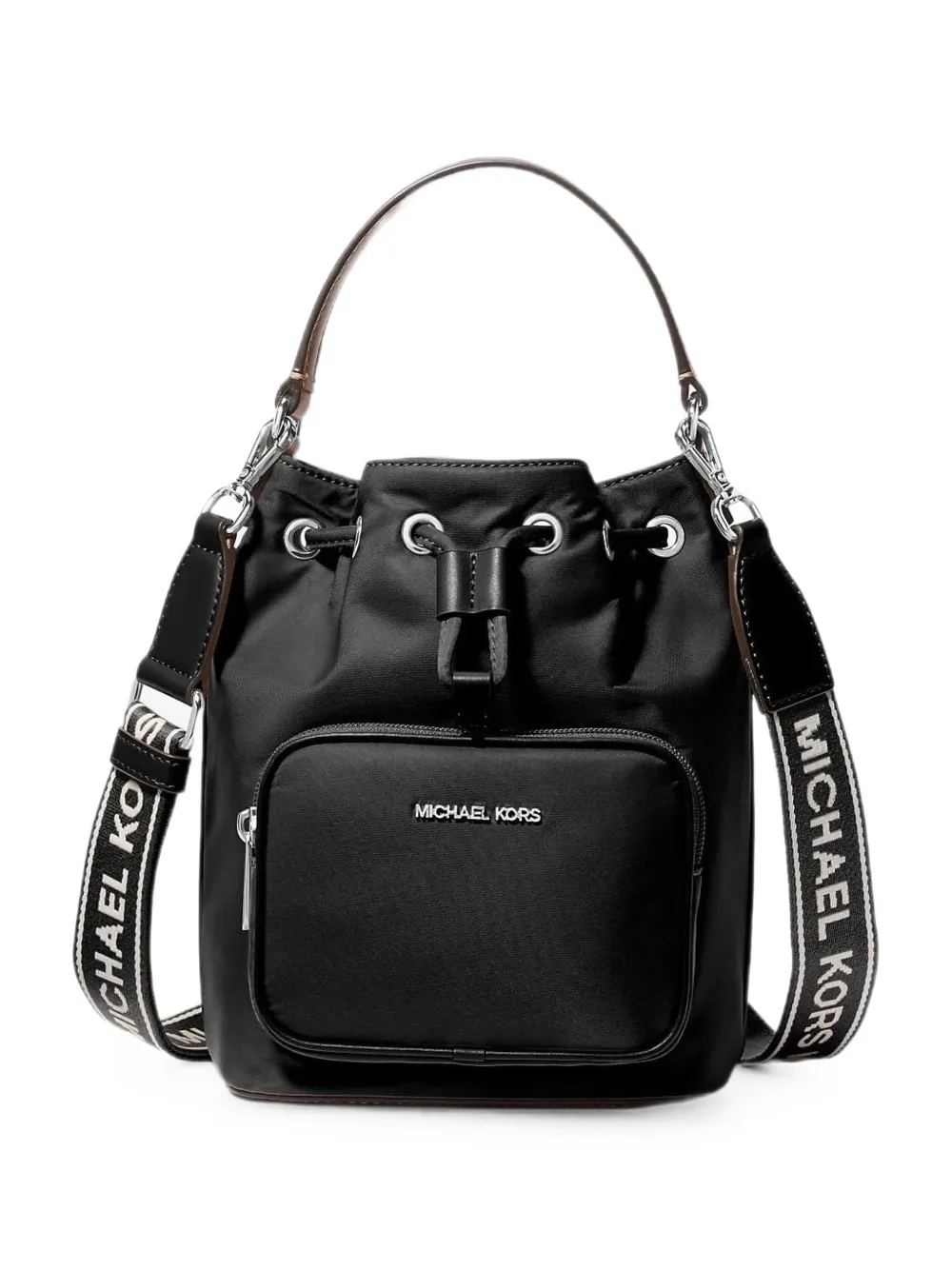 Michael Kors Khai drawstring bucket bag - Schwarz
