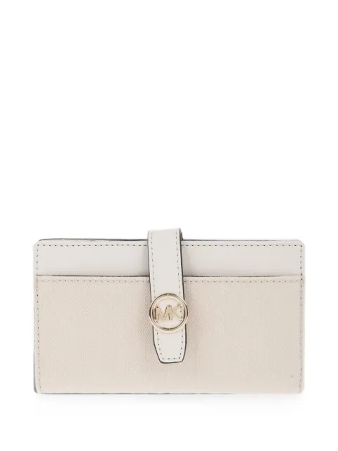 Michael Kors Greenwich logo-plaque wallet