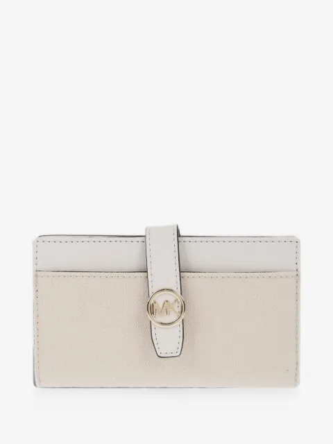 Michael Kors portefeuille Greenwich à plaque logo