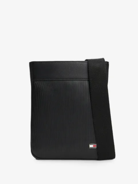 Tommy Hilfiger sacoche à patch logo côtelée