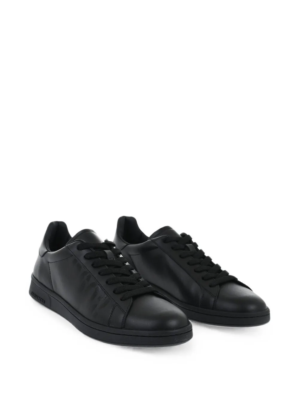 DSQUARED2 Boxer logo-print sneakers Zwart