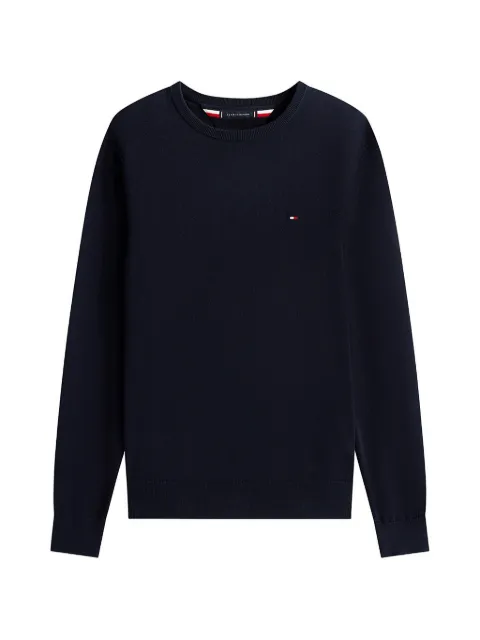 Tommy Hilfiger pull à logo brodé