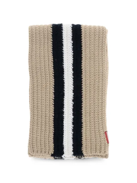 DSQUARED2 chunky-knit striped scarf
