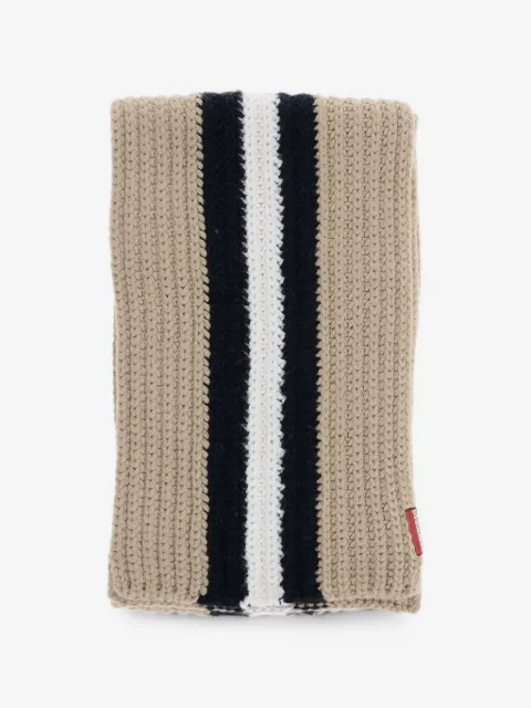 DSQUARED2 chunky-knit striped scarf