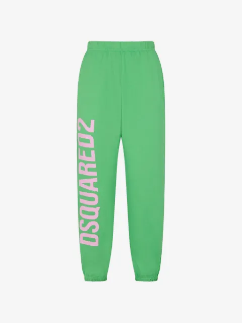 DSQUARED2 logo-print track pants