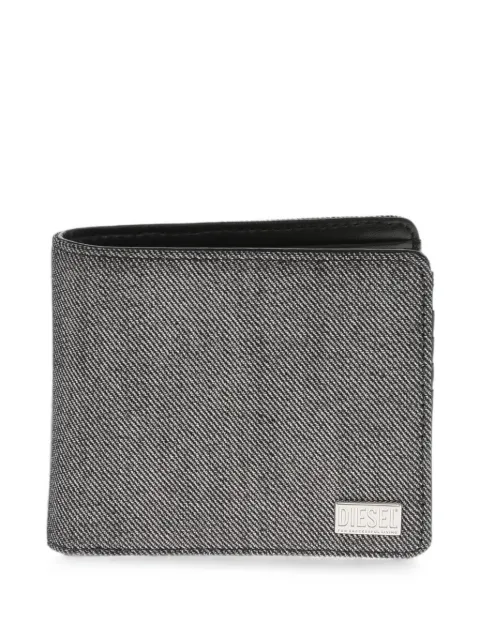 Diesel portefeuille pliant à patch logo
