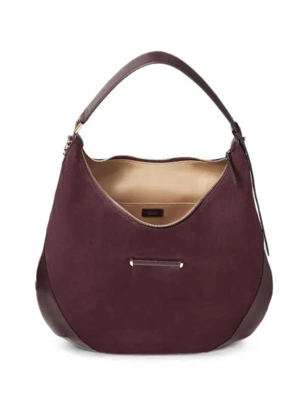 Jimmy Choo Bar Panelled Shoulder Bag in Purple