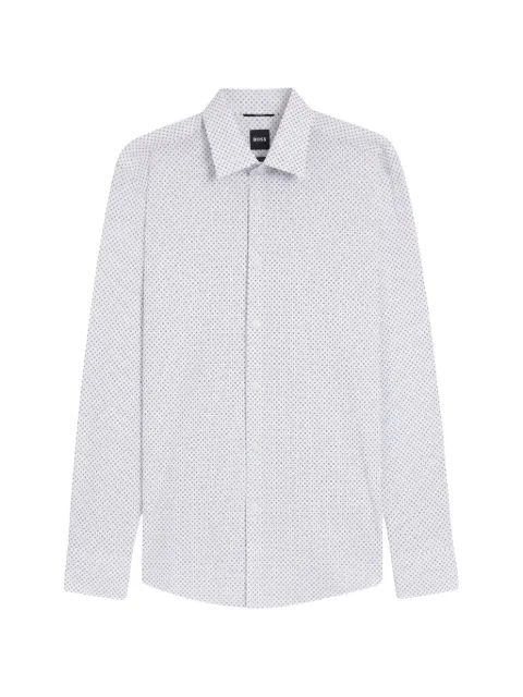 BOSS chemise à motif Hank-Kent