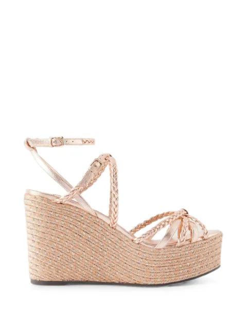 Jimmy Choo alpargatas Nyra con cuña trenzada