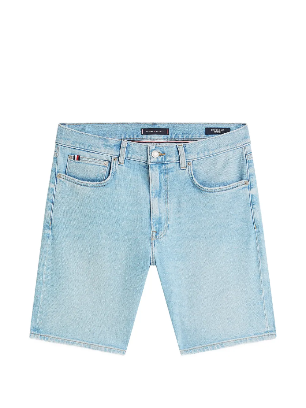 Tommy Hilfiger Denton Shorts mit Waschung - Blau