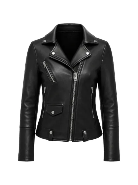 Diesel R-Sinya-A leather biker jacket
