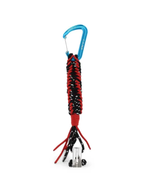 DSQUARED2 carabiner braided keyring