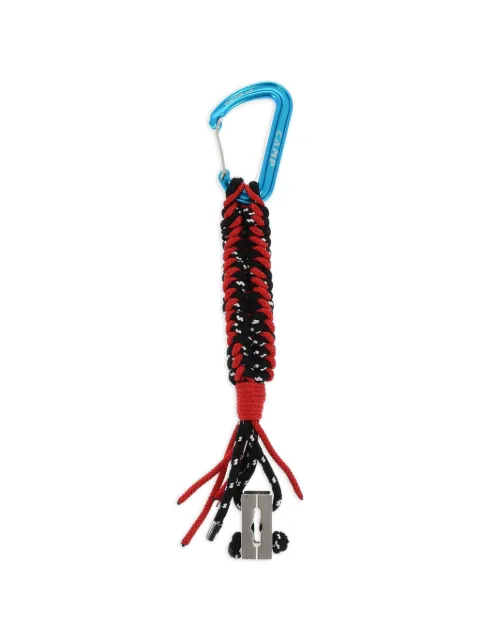 DSQUARED2 carabiner braided keyring