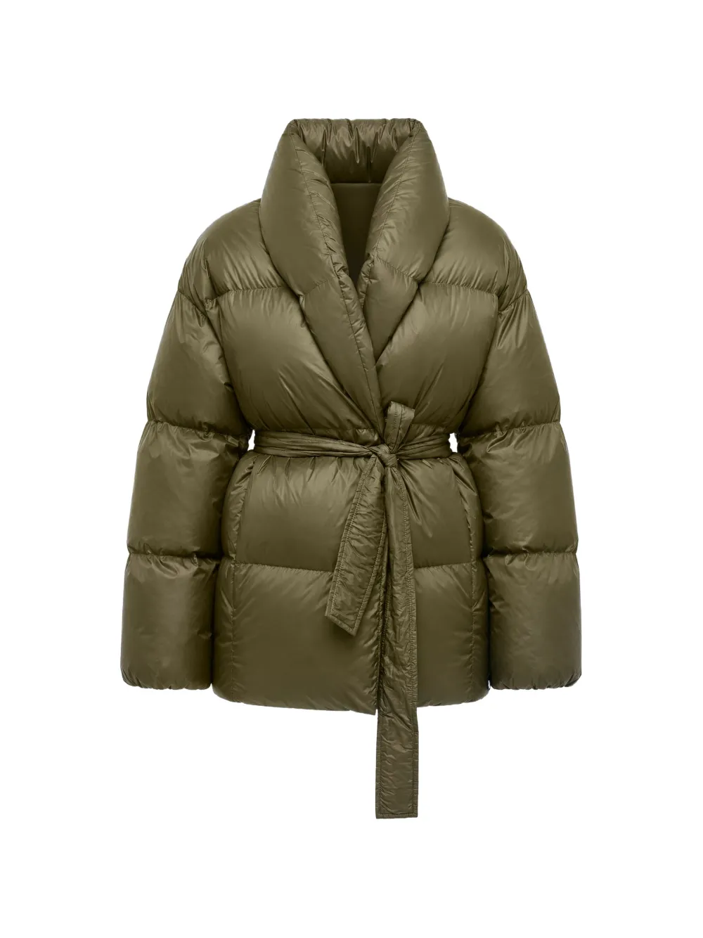 Bacon Dada quilted wrap jacket - Grün