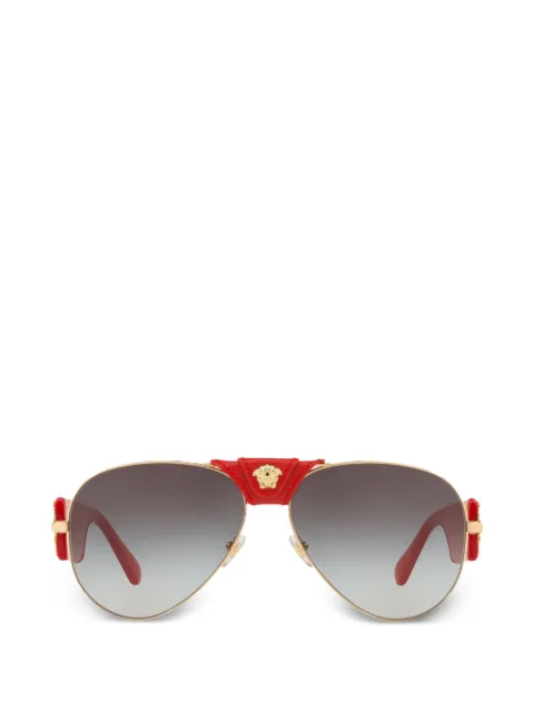 Versace Eyewear Medusa pilot-frame sunglasses