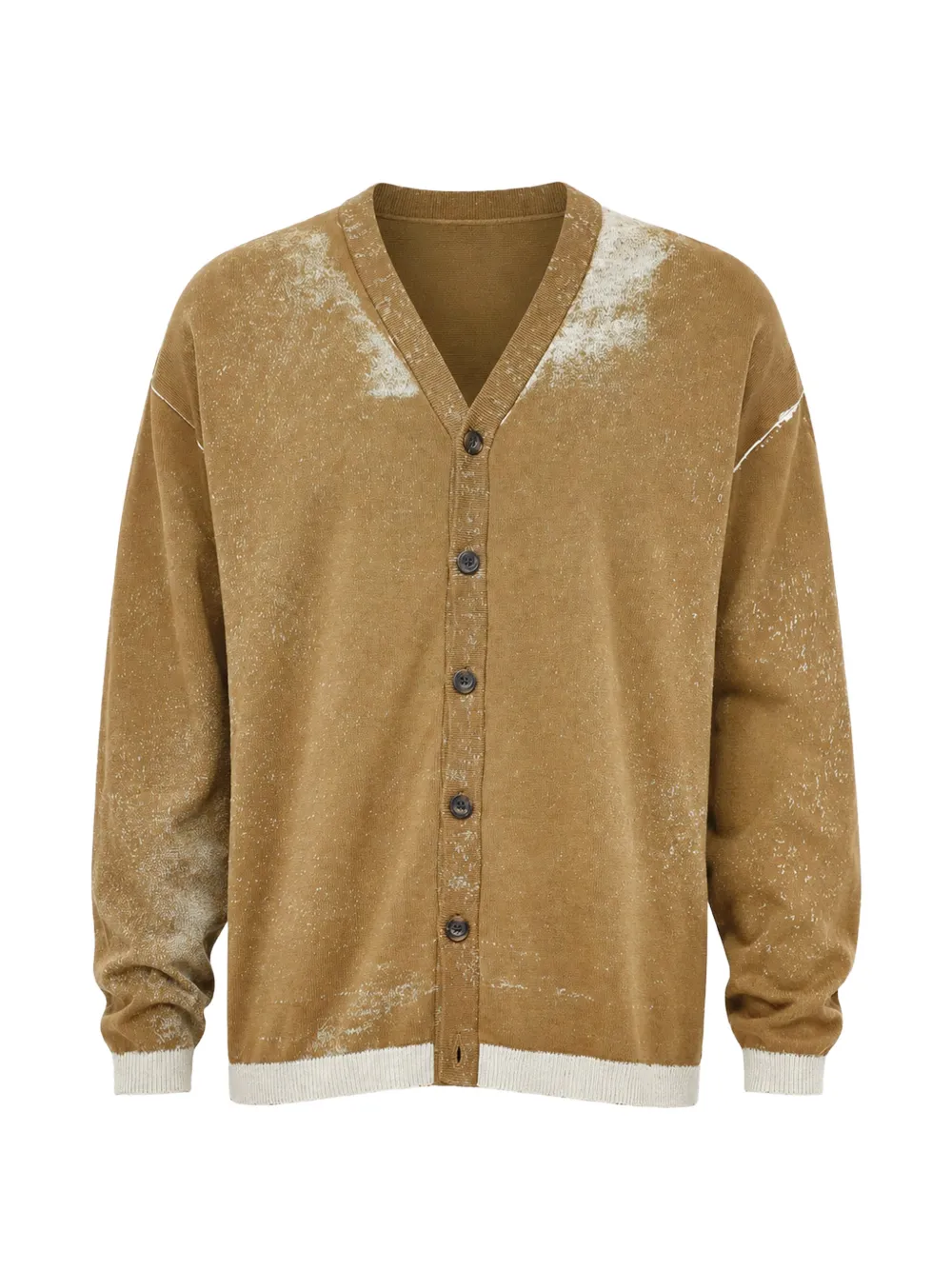 Diesel K-Larence faded-effect cardigan - Braun