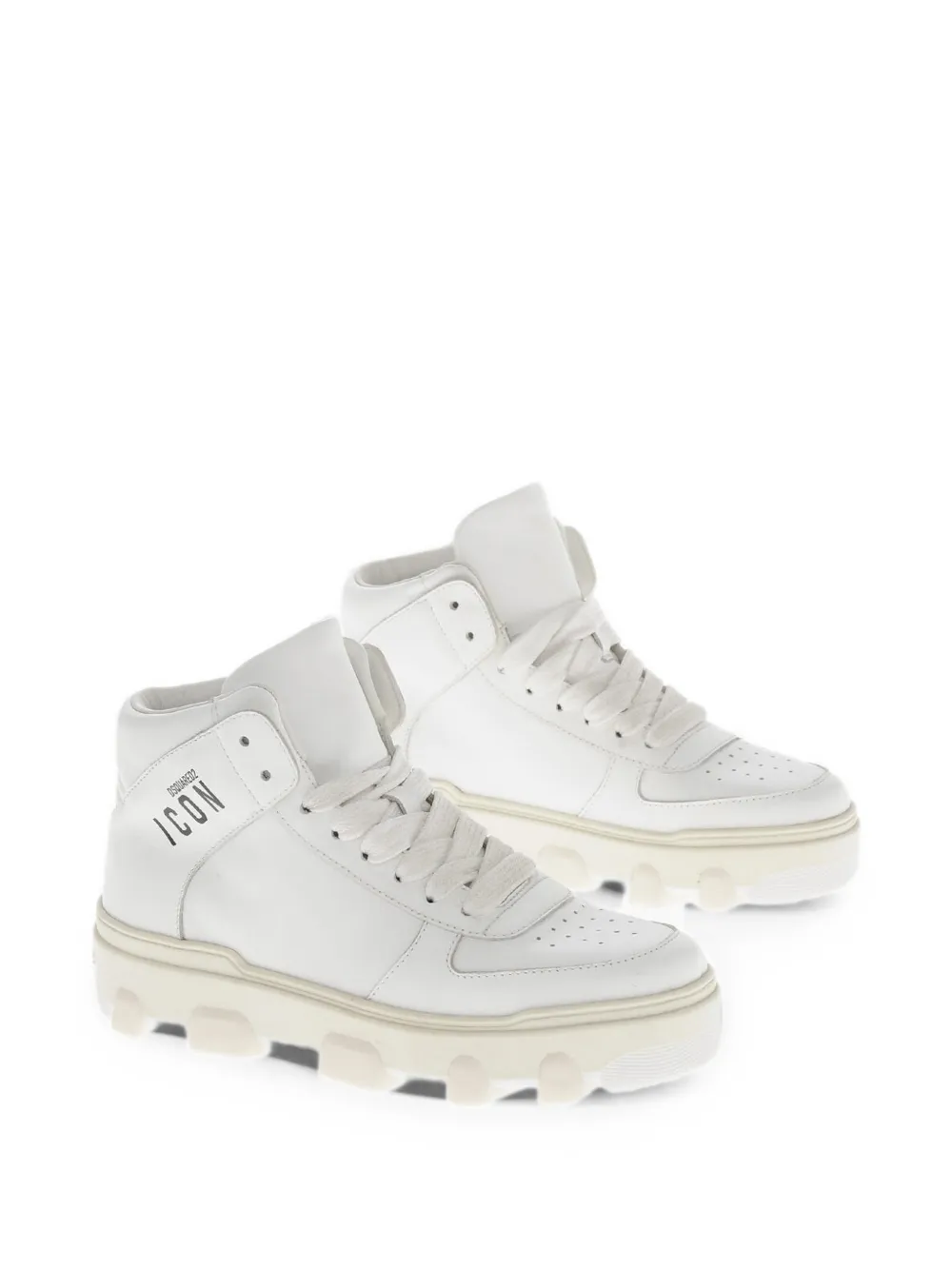 DSQUARED2 Icon high-top sneakers Wit