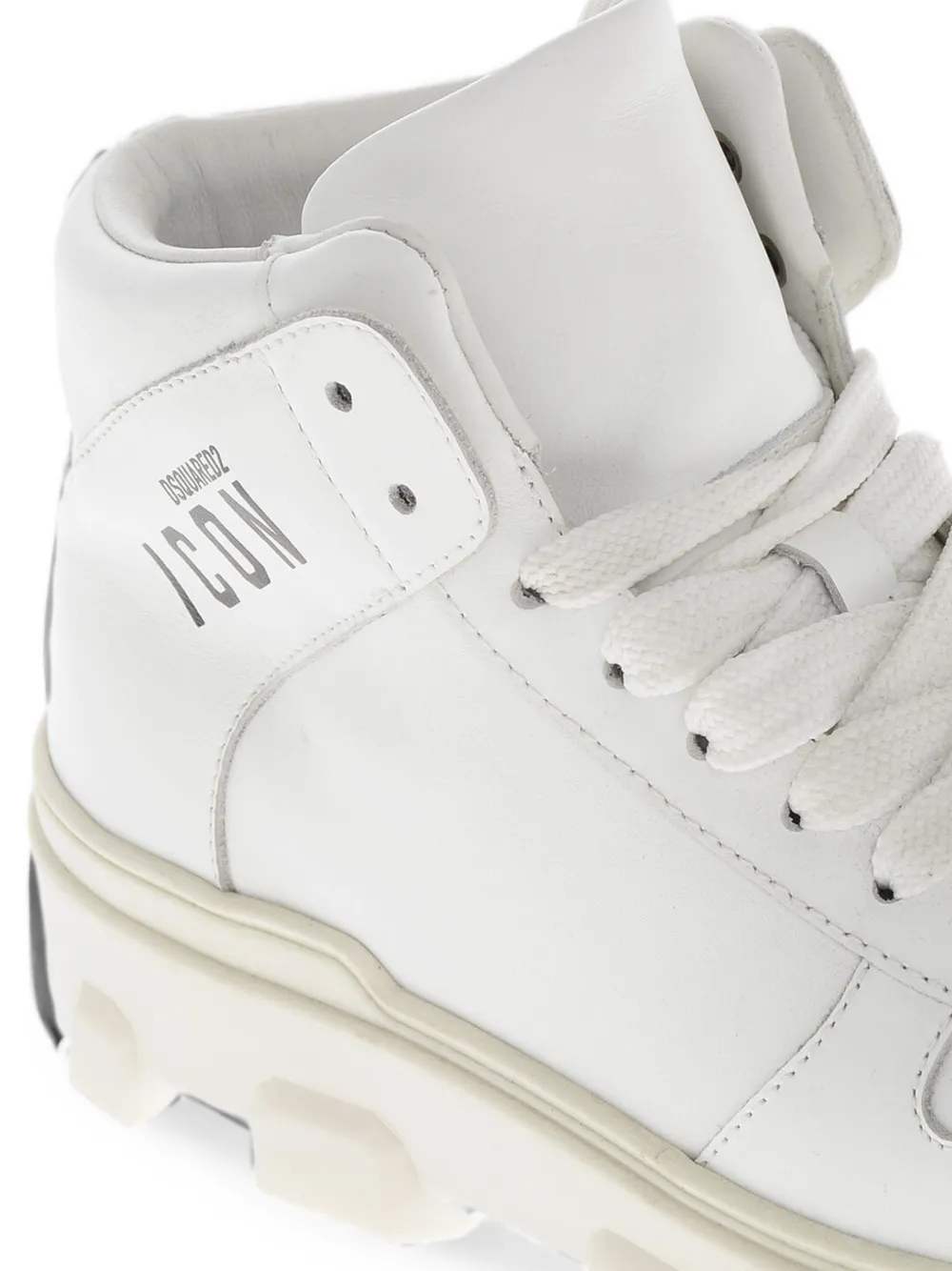 DSQUARED2 Icon high-top sneakers Wit