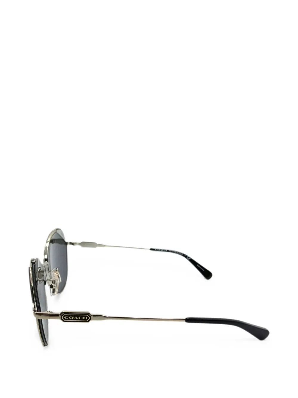 Coach Zonnebril met cat-eye montuur Goud