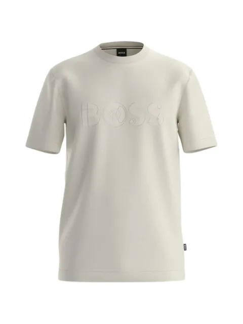 BOSS T-shirt med logotryk