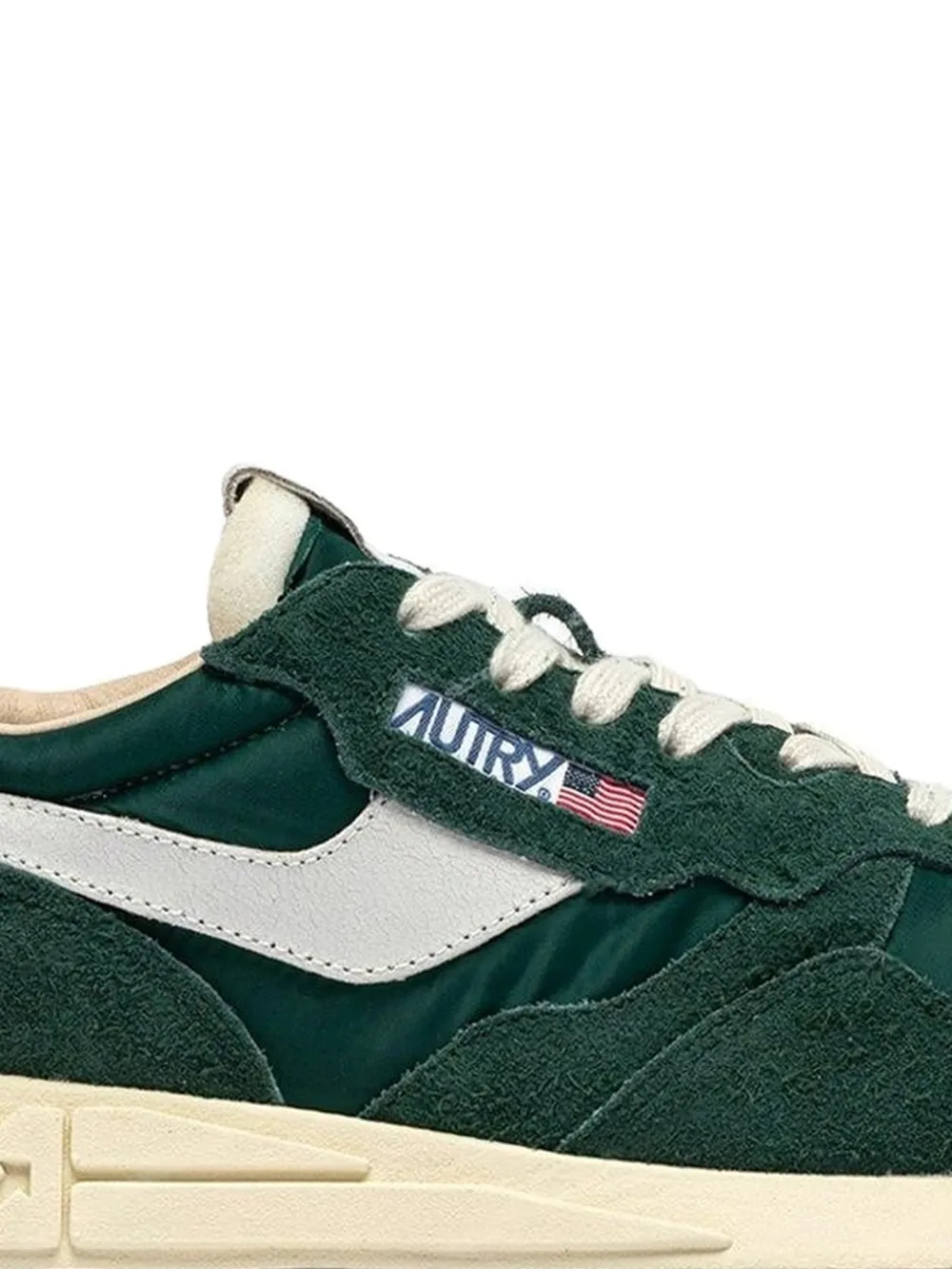 Autry panelled low-top sneakers Groen