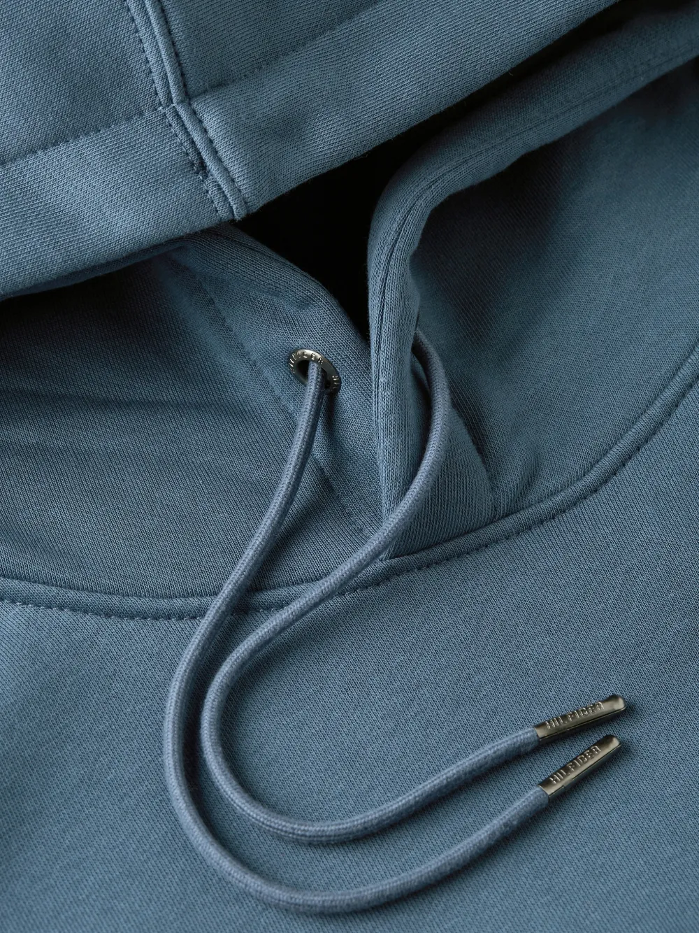 Tommy Hilfiger Hoodie met logoprint en trekkoord Blauw