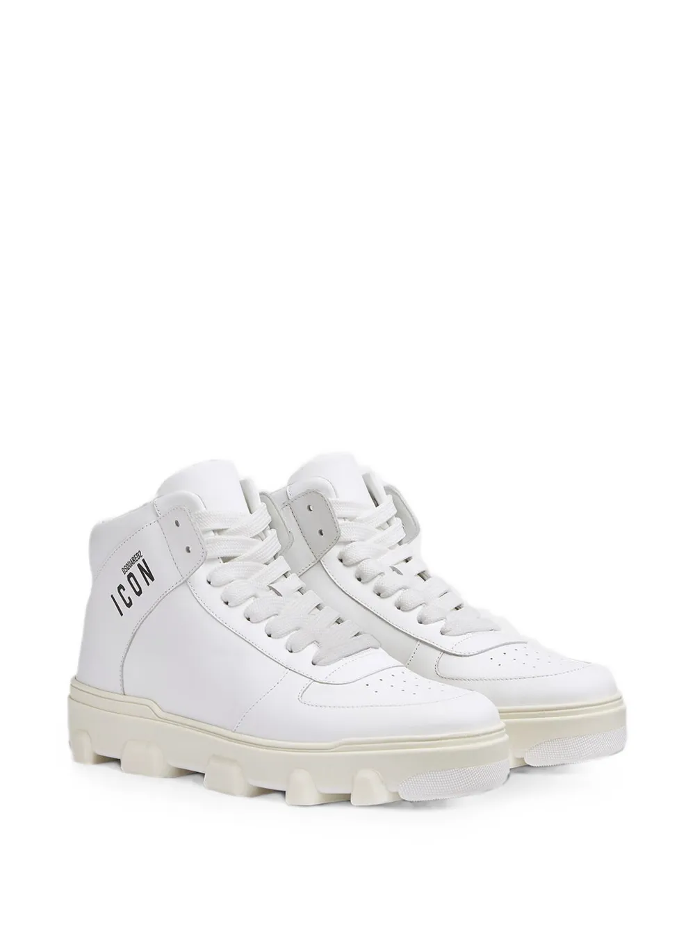 DSQUARED2 Icon high-top sneakers Wit