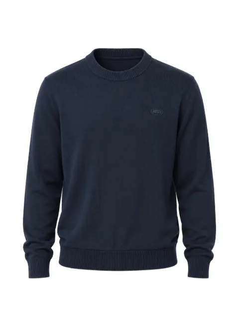 Diesel Out-Out logo-patch crew-neck sweater