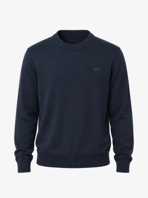 Diesel Out-Out logo-patch crew-neck sweater