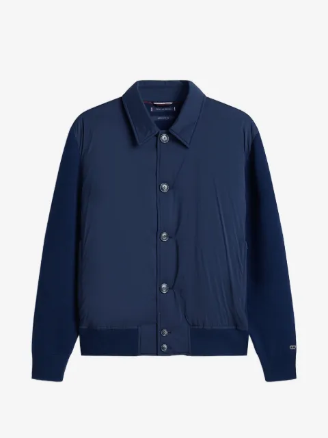 Tommy Hilfiger button-up bomber jacket