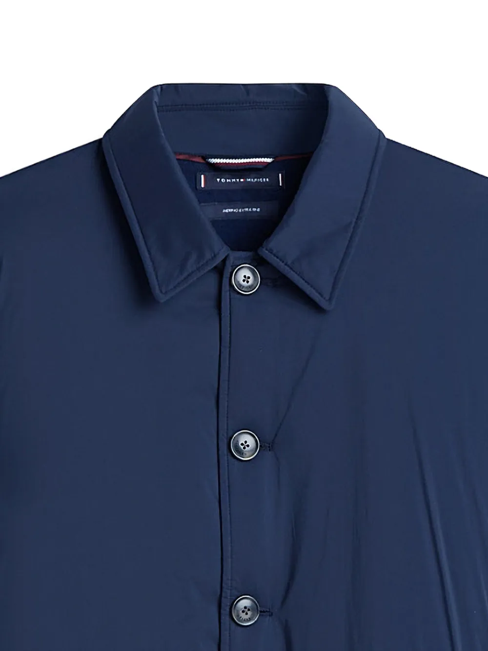 Tommy Hilfiger Button-up bomberjack Blauw