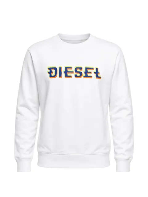 Diesel sudadera con logo estampado