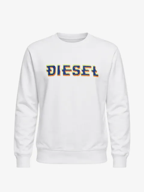 Diesel sudadera con logo estampado