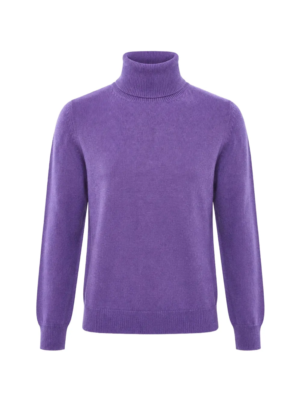 Malo roll-neck cashmere sweater - Violett