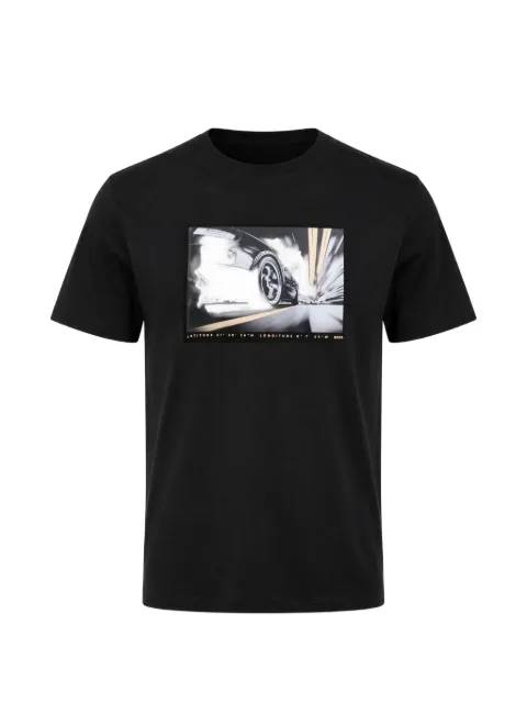 BOSS graphic-print crew-neck T-shirt