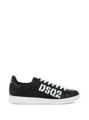 DSQUARED2 Spiker Sneakers | Black | FARFETCH JO