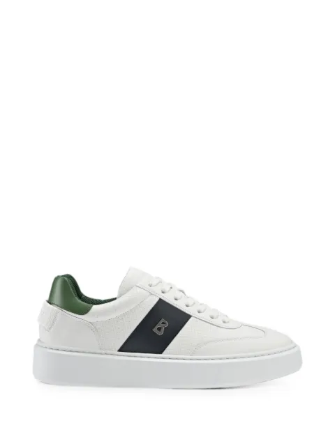 BOGNER Philadelphia 4A grained-finish side-stripe sneakers